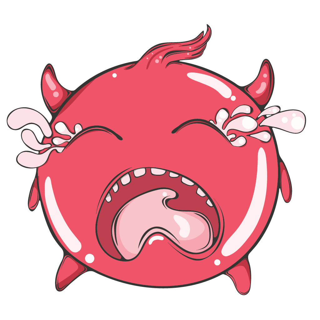 Cute Monsters messages sticker-1