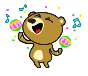 Miya the Bear messages sticker-4