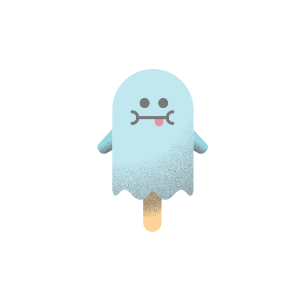 Popsicle ghost messages sticker-4