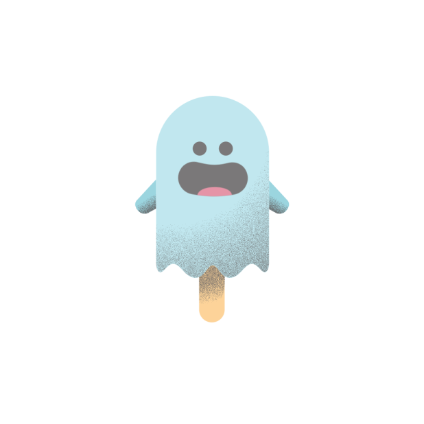 Popsicle ghost messages sticker-3