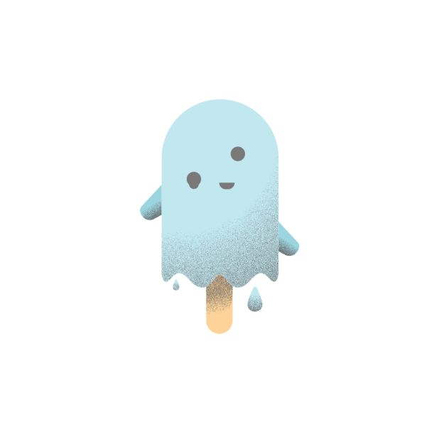 Popsicle ghost messages sticker-1