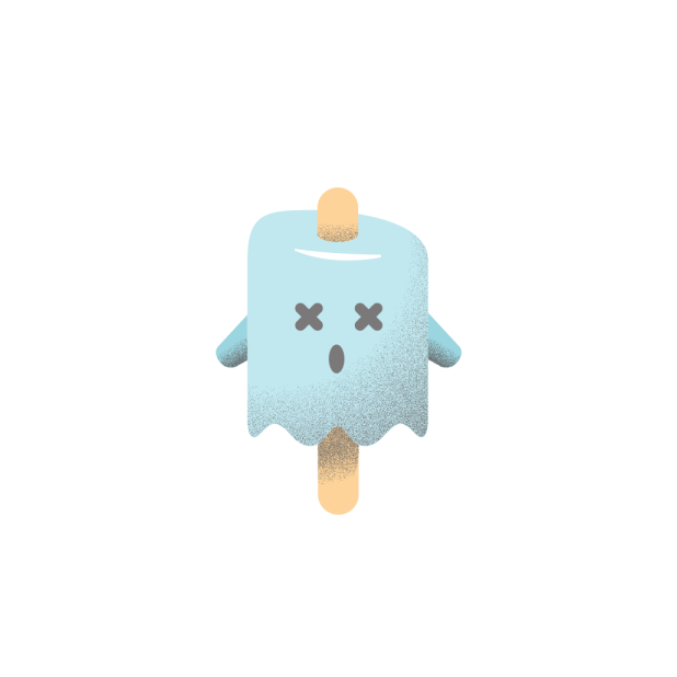 Popsicle ghost messages sticker-2