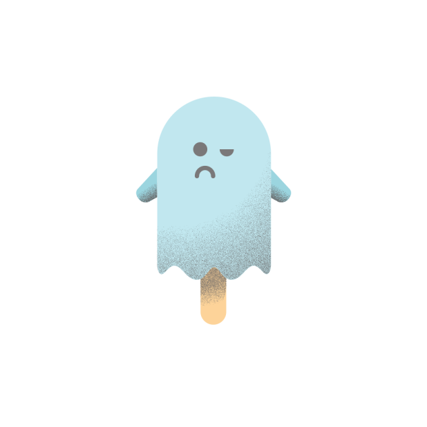 Popsicle ghost messages sticker-6