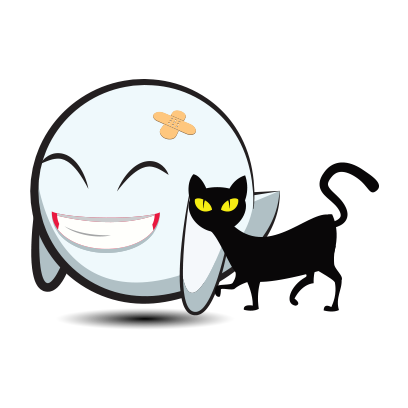 Cute Halloween Ghost - Sticker Pack for iMessage messages sticker-8