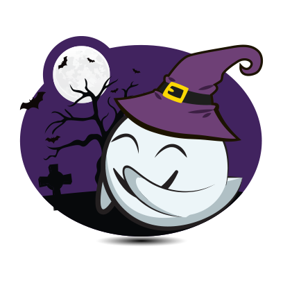 Cute Halloween Ghost - Sticker Pack for iMessage messages sticker-0