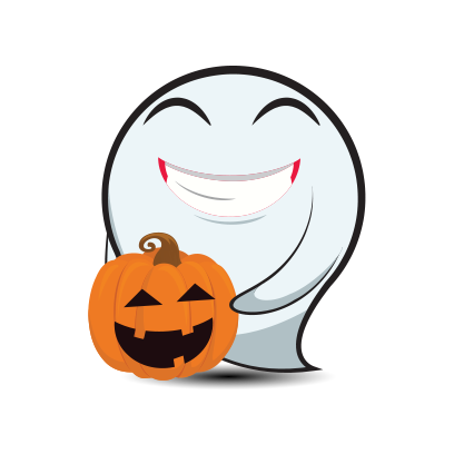 Cute Halloween Ghost - Sticker Pack for iMessage messages sticker-4