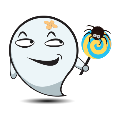 Cute Halloween Ghost - Sticker Pack for iMessage messages sticker-3