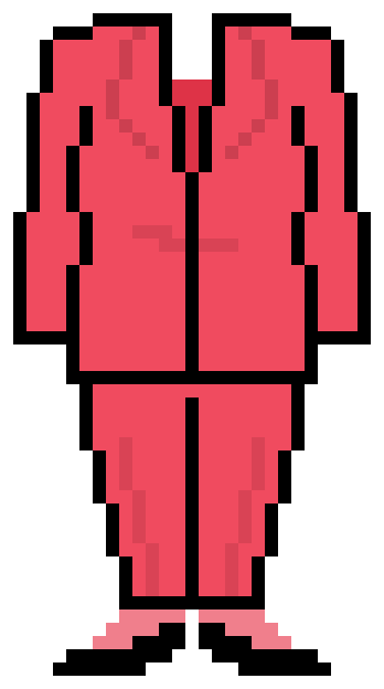 Pixel Pantsuits messages sticker-1