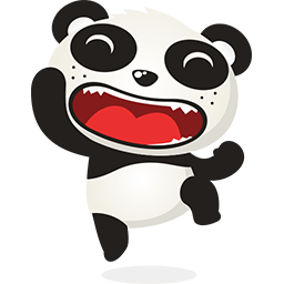 Naive Panda Sticker messages sticker-2