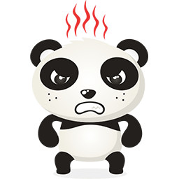 Naive Panda Sticker messages sticker-6