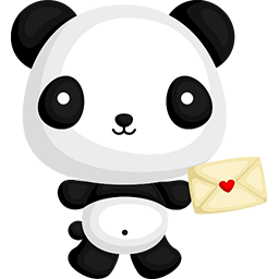 Naive Panda Sticker messages sticker-4