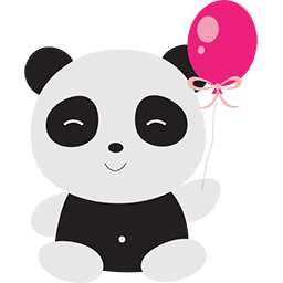 Naive Panda Sticker messages sticker-5