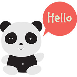 Naive Panda Sticker messages sticker-7