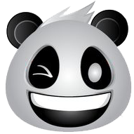 Panda Face Emoji - Sticker messages sticker-11