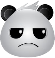 Panda Face Emoji - Sticker messages sticker-3