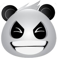 Panda Face Emoji - Sticker messages sticker-4