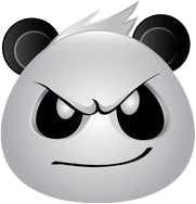 Panda Face Emoji - Sticker messages sticker-1
