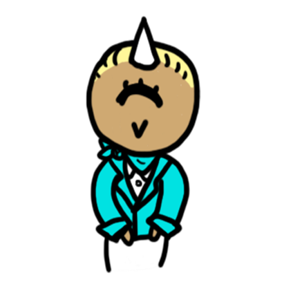 Licorne baby(Cabin Crew Ver.) messages sticker-1