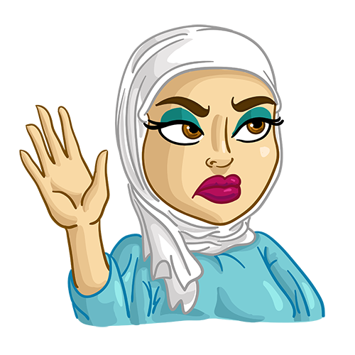 Arabemoji messages sticker-6
