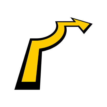 Right Way Pointer - Arrows stickers for iMessage messages sticker-4