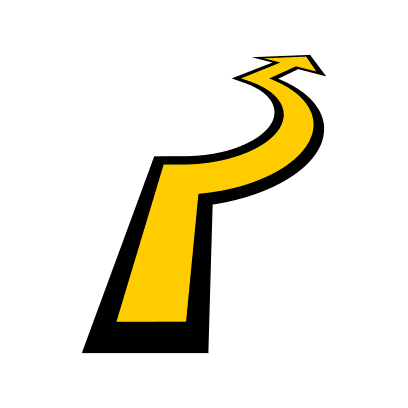 Right Way Pointer - Arrows stickers for iMessage messages sticker-6