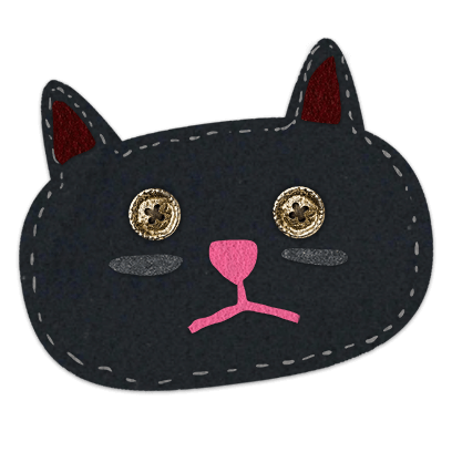 Cute Felt Patch Stickers messages sticker-6