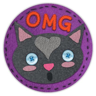 Cute Felt Patch Stickers messages sticker-4