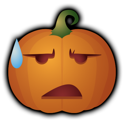 Pumpkin - Halloween stickers messages sticker-5