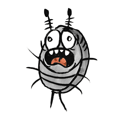 Sammy the Pillbug Stickers messages sticker-11
