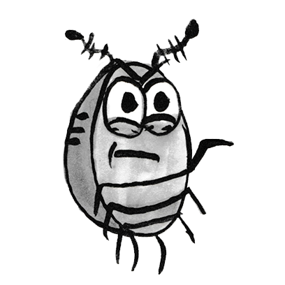 Sammy the Pillbug Stickers messages sticker-8