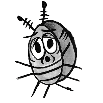 Sammy the Pillbug Stickers messages sticker-10