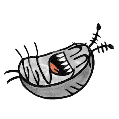 Sammy the Pillbug Stickers messages sticker-6