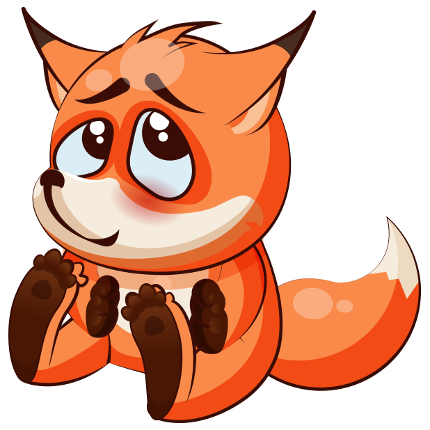 Fox Fun Emoji -Stickers messages sticker-4