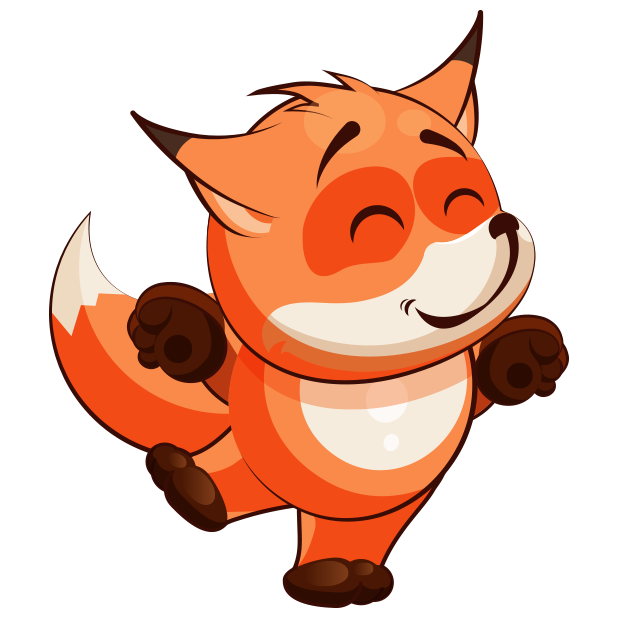 Fox Fun Emoji -Stickers messages sticker-11