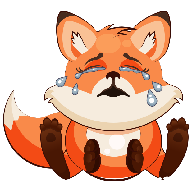 Fox Fun Emoji -Stickers messages sticker-3