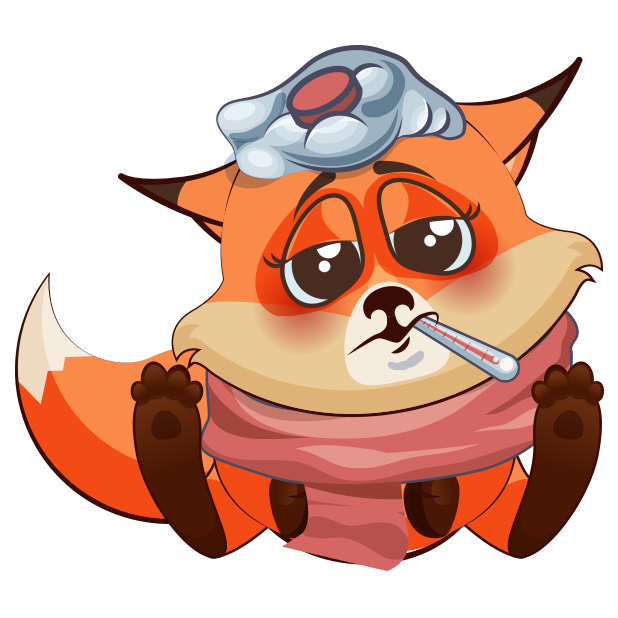 Fox Fun Emoji -Stickers messages sticker-6