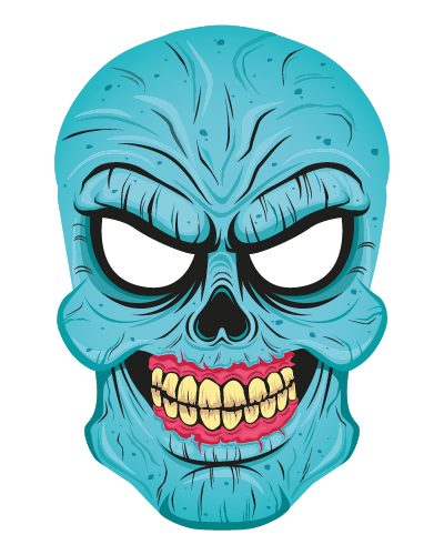 Spooky Masks - Halloween Stickers For Your Photos! messages sticker-4