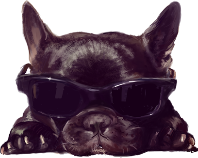 Dogue free pack messages sticker-0