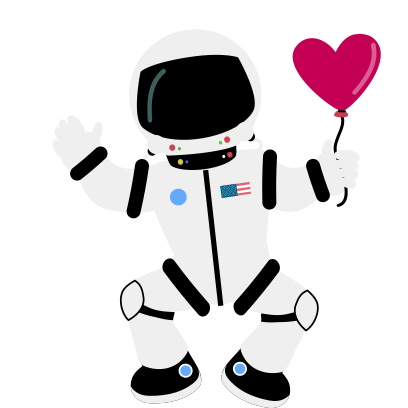 Space stickers by Cosmolander messages sticker-1