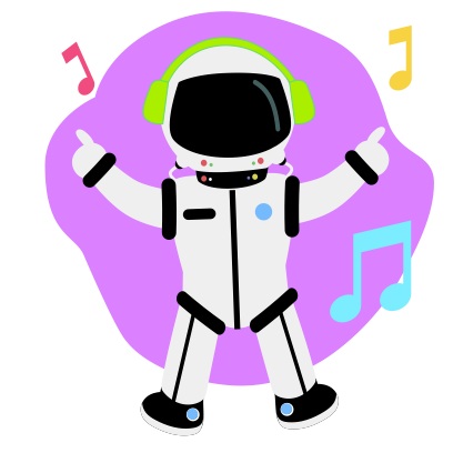 Space stickers by Cosmolander messages sticker-4