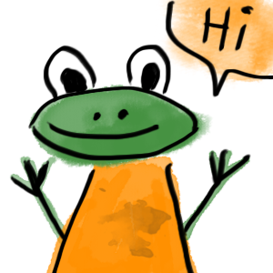 Funny Frogs Stickers messages sticker-1