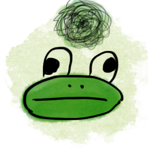 Funny Frogs Stickers messages sticker-3