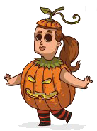Halloween Sticker, Emoji - Fv Pack 01 messages sticker-5