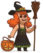Halloween Sticker, Emoji - Fv Pack 01 messages sticker-9
