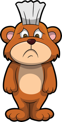 Brushy Bear messages sticker-1