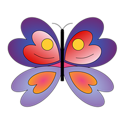 Butterflies Three messages sticker-8