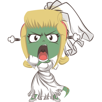 Bridezilla by Planestry messages sticker-11