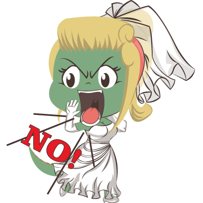 Bridezilla by Planestry messages sticker-1
