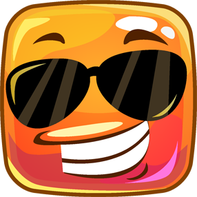 Color Squares Smileys messages sticker-6