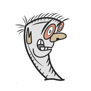 Tom Moore Scribbleheads messages sticker-3